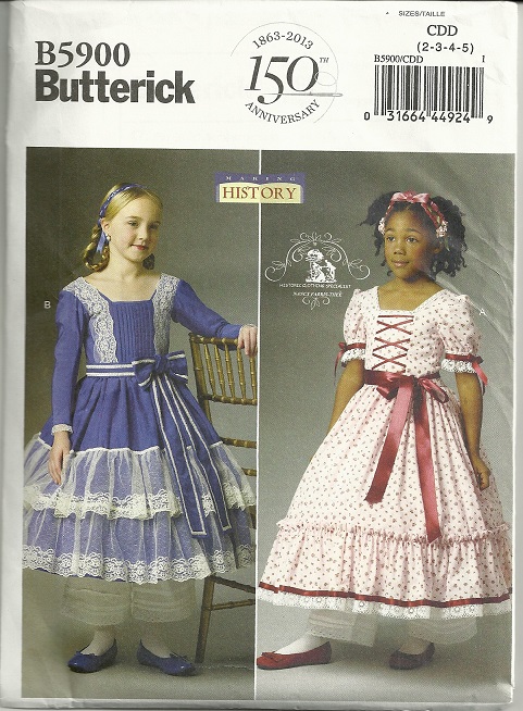 150th Anniversary civil war Butterick B5900