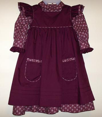 Girl's Pioneer, Victorian, including Civil War Dresses