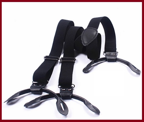 Suspenders for men and boy's boys 6 button historical or reproduction for today or historical